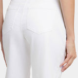 Lilly Denim Shorts - Optic White