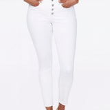 Ami Skinny Ankle Jeans - Optic White