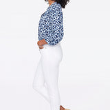 Ami Skinny Ankle Jeans - Optic White