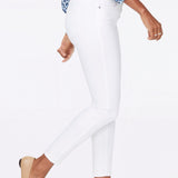 Ami Skinny Ankle Jeans - Optic White