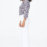 Wide Leg Trouser Jeans - Optic White