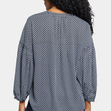 Paulina Peasant Blouse - Diamond Peak
