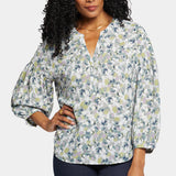 Paulina Peasant Blouse - Bloomington