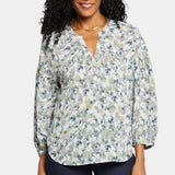 Paulina Peasant Blouse - Bloomington