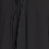 Sleeveless Pintuck Blouse - Black