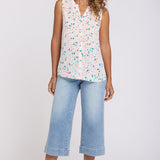 Sleeveless Pintuck Blouse - Jubilee