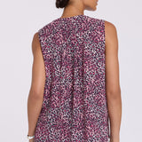Sleeveless Pintuck Blouse - Catarina