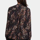 Tie-Neck Blouse - Le Montclair
