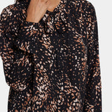 Tie-Neck Blouse - Le Montclair