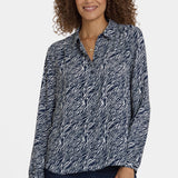 Modern Blouse - Vintage Zebra