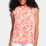 Sleeveless Ruffle Neck Blouse - Magdalene