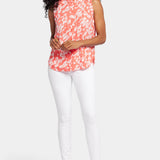Sleeveless Ruffle Neck Blouse - Magdalene