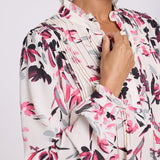 Pleated Front Tunic - Starlight Garden