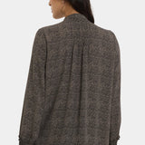 Pleated Peasant Blouse - Meadowlark