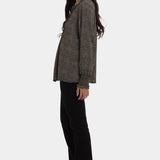 Pleated Peasant Blouse - Meadowlark