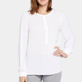 Simone Blouse - Optic White