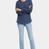 Simone Blouse - Oxford Navy