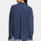 Becky Blouse - Oxford Navy