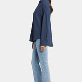 Becky Blouse - Oxford Navy