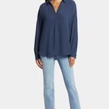Becky Blouse - Oxford Navy