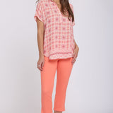 Becky Short Sleeved Blouse - The Paloma