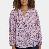 Puff Sleeved Popover Top - Parc Monceau