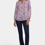 Puff Sleeved Popover Top - Parc Monceau