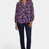 Puff Sleeved Popover Top - Felicita