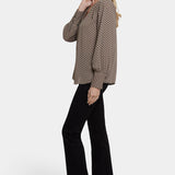 Liliana Peasant Blouse - Capucine Dots