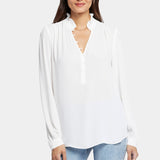 Hannah Blouse - Optic White