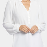 Hannah Blouse - Optic White