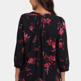 Pintuck Blouse - Vivienne
