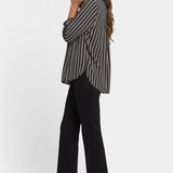 Pintuck Blouse - Benoit Stripe
