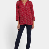 Pintuck Blouse - Jacqueline