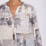 Pintuck Blouse - Saint-Yon