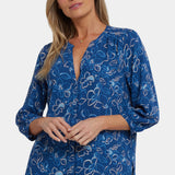 Pintuck Blouse - Fleur d'Yvette