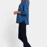 Pintuck Blouse - Fleur d'Yvette