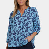Pintuck Blouse - Villebon