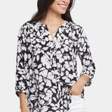 Pintuck Blouse - Gran Via