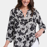 Pintuck Blouse - Lauroeta