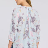 Pintuck Blouse - Graceful Blossom