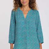 Pintuck Blouse - Darcy Ditsy