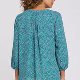 Pintuck Blouse - Darcy Ditsy