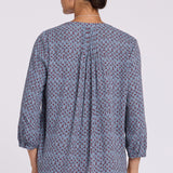 Pintuck Blouse - Gillian Geo