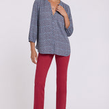 Pintuck Blouse - Gillian Geo