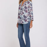 Pintuck Blouse - Ballad Abloom