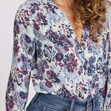 Pintuck Blouse - Ballad Abloom