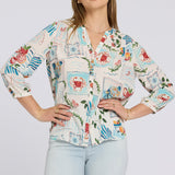 Pintuck Blouse - Dreamscape