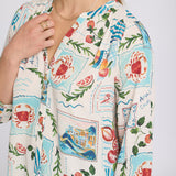 Pintuck Blouse - Dreamscape