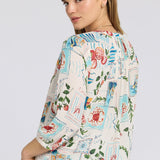 Pintuck Blouse - Dreamscape